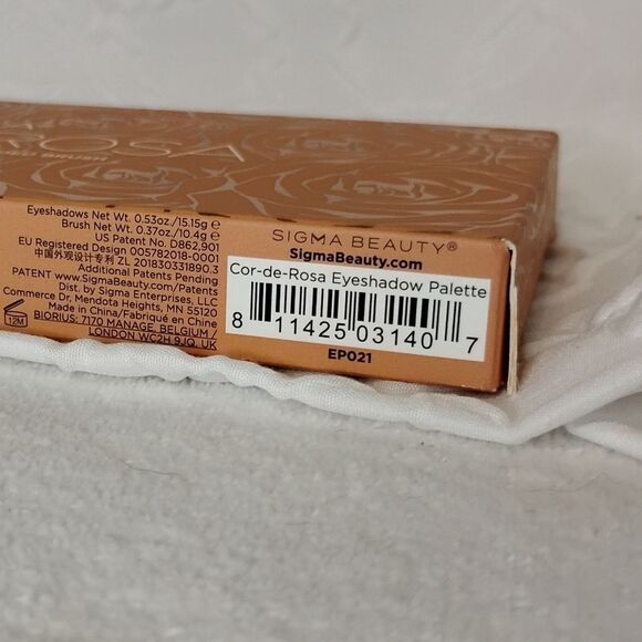 Sigma Cor-de-rosa Palette - Picture 3 of 5